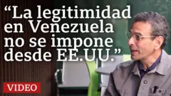 "La legitimidad en Venezuela no se impone desde EE.UU.", Henrique Capriles en entrevista con BBC Mundo