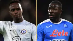 Edouard Mendy et Kalidou Koulibaly
