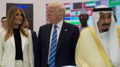 ٹرمپ، سلمان، اسرائیل، امریکہ، سعودی عرب