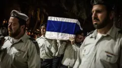 Похороны заложника с Израиле