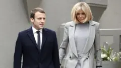Emmanuel Macron na Brigitte