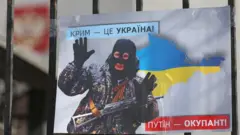 крим, путін, плакат