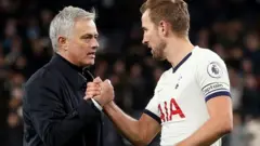 Jose Mourinho na Harry Kane