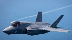 A F-35B Lightning II jet 