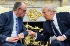 Friedrich Merz e Donald Trump