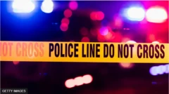 Àwòrán ìlà ọlọ́pàá tí wọ́n ní kí èèyàn má kọjá