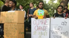 டெல்லி பருவநிலைப் போராட்டம்.