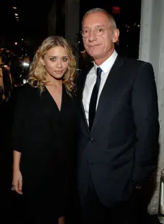 Andic junto a la actriz Ashley Olsen en una imagen de 2008.