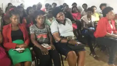 Beauclaire Mbaya Junior win de Davis Foundation projects for peace for give psycho-social and economic support for woman dem weh deh run from Anglophone regions wit support from NGO Local Youth Corner.