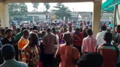 Aworan araalu to forukosie nileese NIMC ni Eko