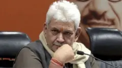 जम्मू-कश्मीर के उपराज्यपाल मनोज सिन्हा