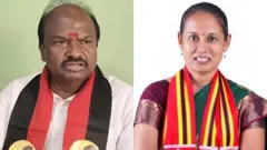 திமுக சார்பில் சந்திரகுமாரும், நாம் தமிழர் கட்சி சார்பில் சீதாலட்சுமியும் இந்த தொகுதி இடைத்தேர்தலில் களம் காண்கின்றனர்.