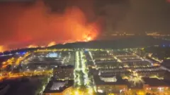 آتش‌سوزی در اسپانیا