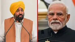 ਭਗਵੰਤ ਮਾਨ ਨਰਿੰਦਰ ਮੋਦੀ