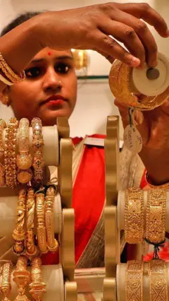 Gold woman