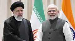 ईरान के राष्ट्रपति इब्राहिम रईसी और पीएम मोदी