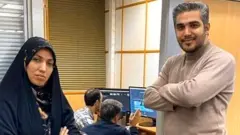 علی رضوانی و آمنه سادات ذبیح پور، دو خبرنگار صدا و سیما