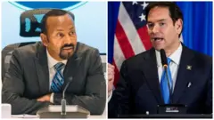 ጠቅላይ ሚኒስትር ዐቢይና ማርኮ ሩቢዮ 