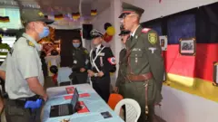 Una representación del nazismo en la escuela Simón Bolívar de Tuluá