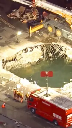 аварія на будівництві у Японії