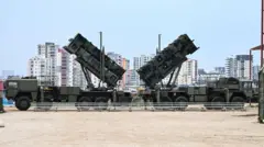 İncirlik Üssü'ndeki İspanyol Patriot hava savunma sistemi görülüyor