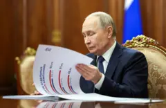 O presidente russo Vladimir Putin