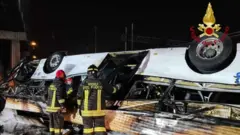 صحنه حادثه در نزدیکی ونیز