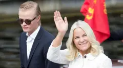 Marius Borg Høiby y su madre, la futura reina de los noruegos