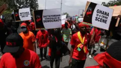 Ghana protest cost of living 
