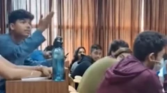 karnataka professor calls  muslimstudent kasab
