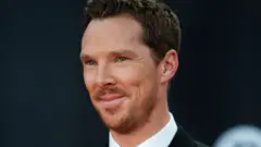 Benedict Cumberbatch attends "The Power Of The Dog" UK Premiere during the 65th BFI London Film Festival at The Royal Festival Hall on October 11, 2021 in London, England