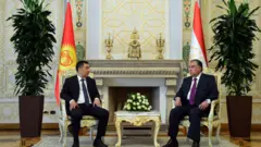 روسای جمهوری تاجیکستان و قرقیزستان