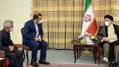 رئیسی و وزیر خاجه هند
