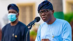 Lagos state govnor, Babajide Sanwo-Olu