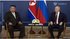 ኪም ዮንግ ኡን ምስ ፑቲን