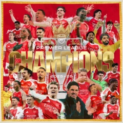Arsenaal waggaa 22 booda chaampiyoonaa ta'e