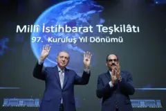 Cumhurbaşkanı Erdoğan ve MİT Başkanı İbrahim Kalın, MİT'in 97. kuruluş yıl dönümünde birer konuşma yaptı. 