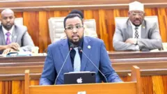 Miseensa paarlaamaa Somaaliyaa, ergama addaa dhimma fayyaa fi sirna nyaataa turan Abdirashiid Mohammad Nuur Jiilee