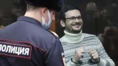 Илья Яшин в зале суда