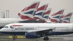 BA planes