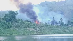အောက်မီးလက်ဝကျေးရွာမှာ မေ ၂၆ ရက်နေ့က မီးလောင်ကျွမ်းမှုဖြစ်ပွား