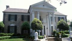 La fachada de Graceland
