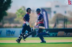 यूएईले कसिकसाउ बलिङ गर्दा नेपालले चुनौतीको सामना गर्नुपर्‍यो