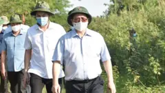 Thủ tướng Phạm Minh Chính kiểm tra công tác phòng, chống dịch trên tuyến biên giới Tây Nam