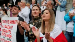 акция протеста в минске