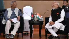 মুহাম্মদ ইউনূস ও নরেন্দ্র মোদী