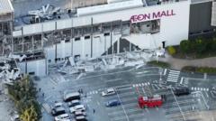 EN VIDEO | El momento en el que un terremoto de magnitud 7,1 sacude Japón