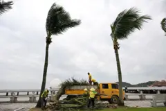 સુપર ટાયફૂન રાગાસા , વાવાઝોડું , સ્થળાંતર , ચીન, ફિલિપાઇન્સ , બીબીસી ગુજરાતી 