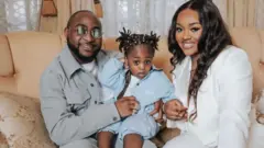 Davido, Ifeanyi and Chioma