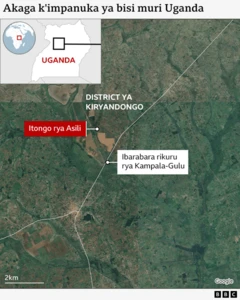 Akaga k'impanuka ya bisi muri Uganda